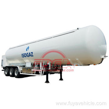 50cbm lpg tank trailer with flow meter